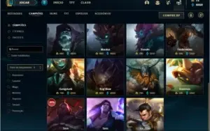 Conta ouro 3 com 145 champs e 125 skins ( MAIN SUP )
