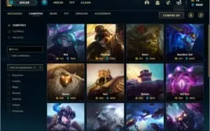 Conta ouro 3 com 145 champs e 125 skins ( MAIN SUP )