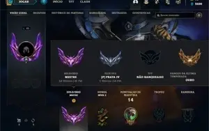 CONTA MESTRE LOL CHEIO DE ESPOLIOS ( DJ SONA )
