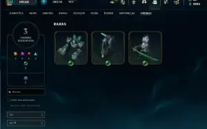 Conta prata 1 com 45 Champs e 26 Skins