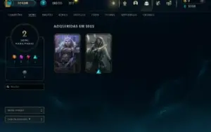 Conta unranked LoL