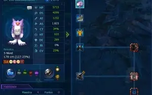 Conta promissora com AOX(qse6) Susanoo 6/6 LADMO - Alphamon
