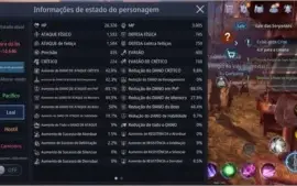 Conta lvl 45, 41k de poder, portão 6 liberado, servidor SA61
