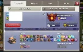 Conta Clash of Clans cv11 semi full