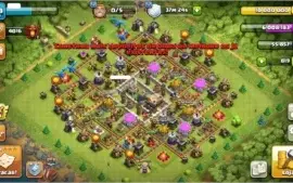 Conta Clash of Clans cv11 semi full