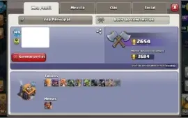 Conta Clash of Clans cv11 semi full