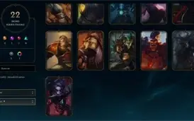PLATINA 4, 22 SKINS, 700 RP, 8K EA - CONTA DE LOL