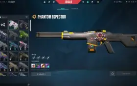 pra hj! conta valorant ouro 1com kuronami vandal + 37 skins 