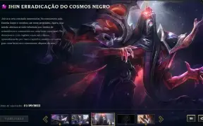 Conta Lol diamante , 440 Skins, 5K Gastos, Skin Do Jhin Rara