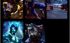 CONTA DE LEAGUE OF LEGENDS 22 CAMPEÕES - 5 SKINS (UNRANKED)