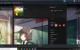 Conta steam com CS:GO com prime e varios jogos.