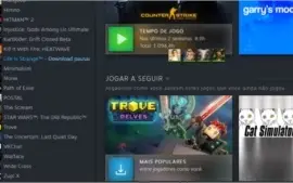 Conta steam com CS:GO com prime e varios jogos.