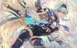 Genshin Impact conta AR15 com Eula, Keqing e Arco de Amos
