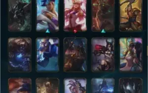 Conta League of legends 109 skins, sem email confirmado