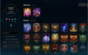 Conta diamante TFT