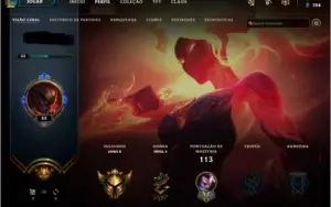 Conta smurf gold 2 com mmr platina na promoção