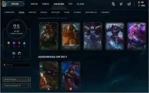 Conta smurf gold 2 com mmr platina na promoção