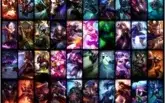 Cont LOL todos champ 93 skins unranked temp atual, bord ouro