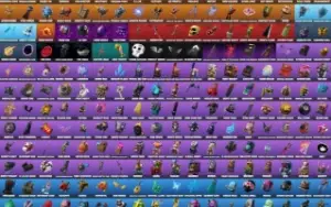 Conta Fortnite IKONIK + Minty, Travis Scott e +300 Skins