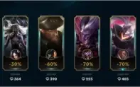 Conta de lol platina V , faltando 23 campeões