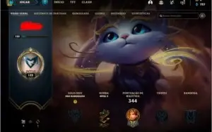 Conta League of Legends 182 Campeões