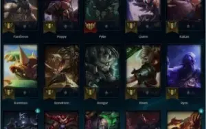 Conta League of Legends 182 Campeões