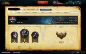 Conta bronze 4 51 campeões 8 skins (3 raras) runas completas