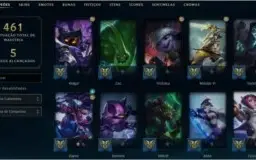CONTA LOL - 129 SKINS - LEVEL.238