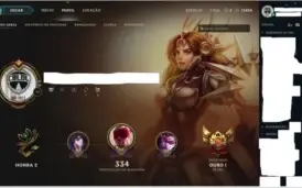 LEAGUE OF LEGENDS LV30 GOLD1 210 SKINS 20 RUNAS FULL HEROIS
