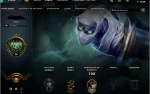 Vendo conta LOL na md10 (ex Platina)