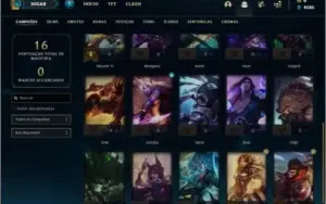 Conta prata 2 com 25 champs e 3 skins