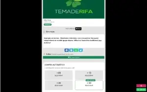 Script Rifa Laravel - (SISTEMA COMPLETO) 1Milhão Cotas