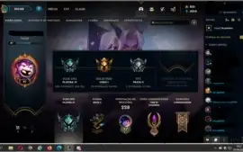 Conta Gold, 5 Skins Miticas 150 Prestígio 275 Skins