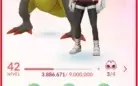 Conta pokémon nível 42