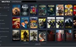 Conta steam muitos jogos, lvl 23