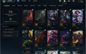 CONTA MESTRE LOL UPADA NA MÃO