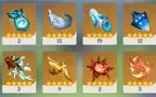 Genshin Impact - AR56 - 7 personagem 5* - 5 armas 5*