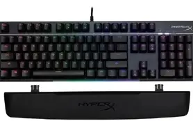 Teclado Gamer Hyperx Mars Mecânico Switch Blue Rgb Seminovo