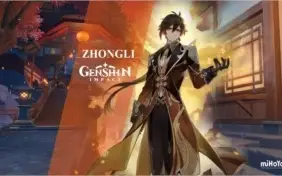 CONTA GENSHIN IMPACT - AR33  ZHONGLI