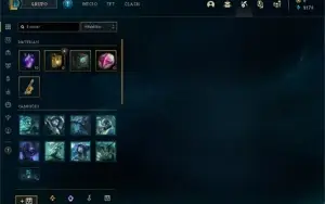 Conta LoL diamante 4 com 67% de winrate.