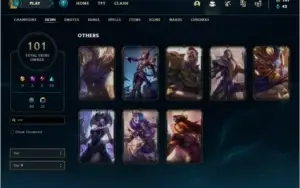 CONTA MESTRE LOL  SKIN VITORIOSA 2013-2020