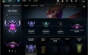 CONTA MESTRE LOL  SKIN VITORIOSA 2013-2020