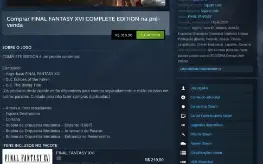 Final Fantasy XVI 16 Complete Edition - Jogos Steam Offline 