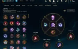 Conta ouro 4 com 132 Champs e 109 Skins + 400k de Vayne
