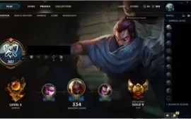 Conta Ouro (S6,S7) 105 Campeões 90 Skins!!!