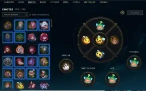 Conta LoL Unranked 130 + skins