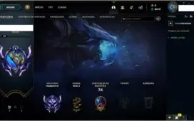 Conta Lv 53 Diamante 3 c/ 56% de win Smurf de Mono Campeão