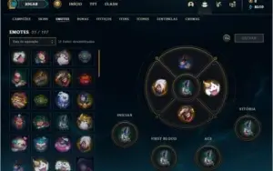 Conta Lv 53 Diamante 3 c/ 56% de win Smurf de Mono Campeão