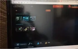 conta de LOL G1 75PDL
