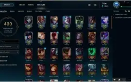 conta league of legends